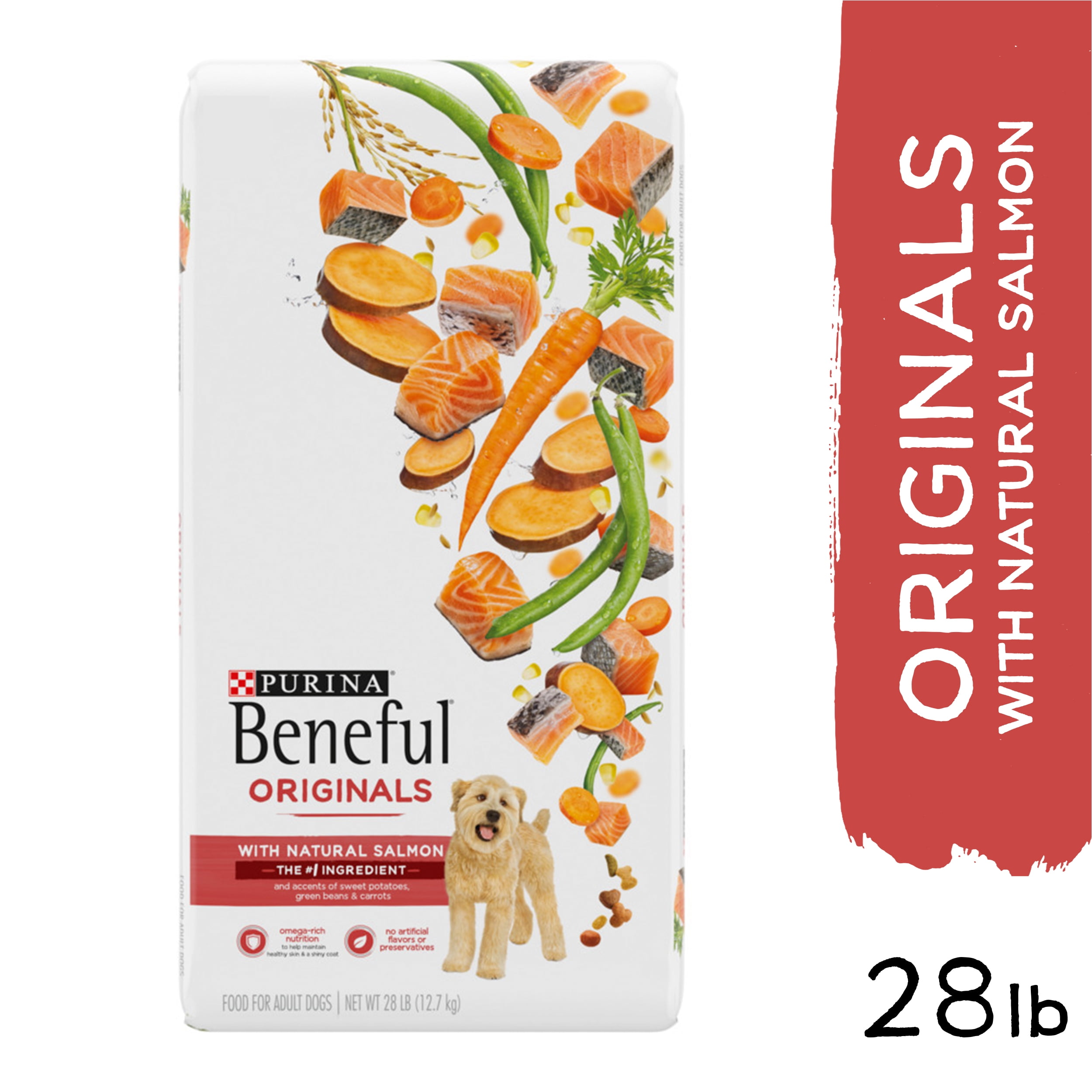 beneful salmon dog food ingredients