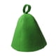 thumbnail image 5 of Protección contra la cabeza del sombrero de sauna Capa de sauna para bañarse Spa Baño de baño Men Verde, 5 of 9