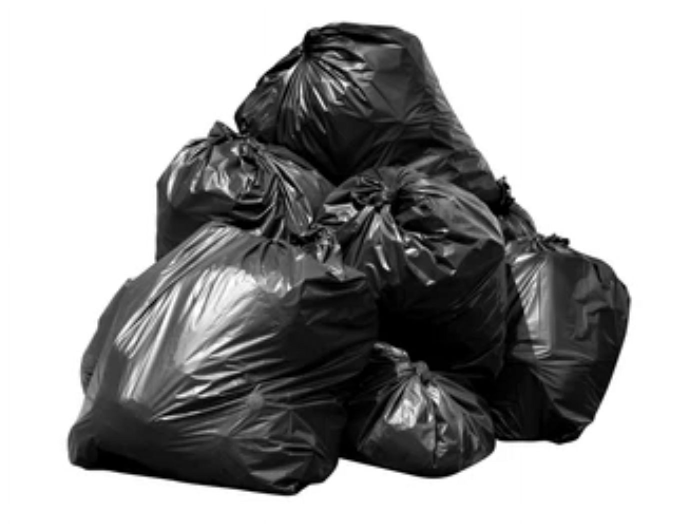 33  Gallon Trash Liner  50 Bags - 33" x 39" - Heavy Duty Industrial Grade LDPE Bag (2 MIL E.Q)