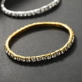 thumbnail image 5 of New Single Row Square Zirconia Bracelet for Women, Fashionable and Simple Full Diamond Tennis Chain, 5 of 8