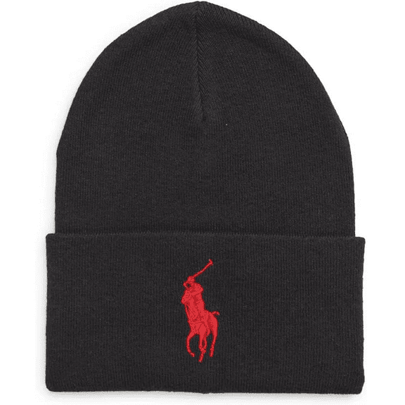POLO RALPH LAUREN Men`s Big Pony Beanie One Size