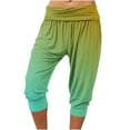 thumbnail image 2 of XIAfhje Capri Pants for Women Cropped Joggers Capri Sweatpants Palazzo Lounge Cropped Pants Light Weight Comfy Casual Pajama Capri Pants, 2 of 8