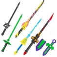 thumbnail image 2 of Bloques de construcción de espadas samuráis, modelo de arma ninja de anime, ladrillos de ensamblaje, idea de juguete para niños, decoración de escritorio, regalos de cumpleaños para niños, 2 of 5