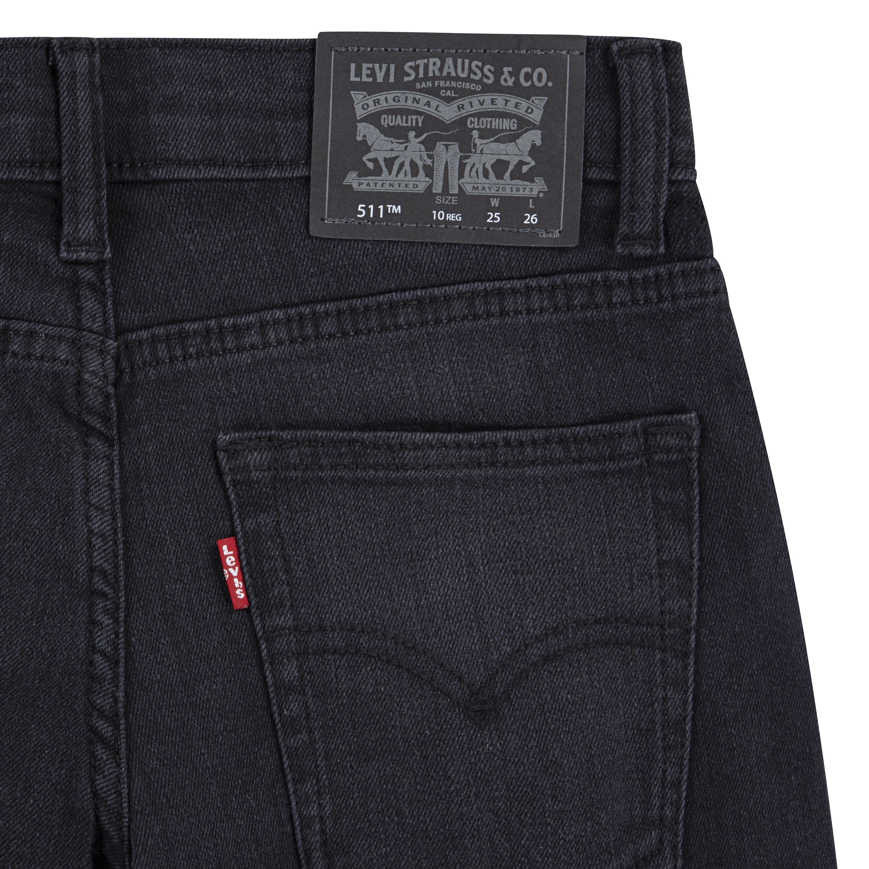Levi Boys 511 Slim Fit Performance Denim Jeans, Sizes 8-20