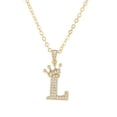 thumbnail image 1 of Minnieouse Collar de letras para mujer, adorno de vestir, decoración colgante elegante, colgante de alfabeto brillante, regalo de Festival, Type3 NO3, 1 of 6