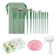 thumbnail image 2 of 13pcs Makeup Brushes Kit With Wood HandleEyeshadow Brush Makeup Sponge Set Beauty Tools With Storage Bag, 2 of 9