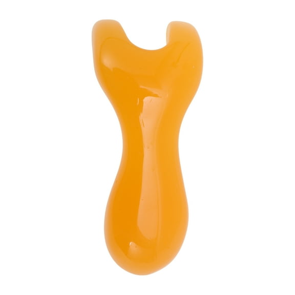 Unique Bargains 1 Pc Convenient Head Massager for Home Yellow Resin