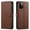 Brown, variant on Samsung Galaxy A52 5G Case, [Not fit for Samsung Galaxy A32/ Galaxy A72], Included [Tempered Glass Screen Protector], Starshop Premium Leather Wallet Pocket Credit Card Slots-Brown