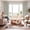 Cream, variant on 100% Blackout Linen Textured Curtains for Bedroom, Farmhouse Thermal Insulated Window Curtains for Living Room Dining Patio Sliding Glass Door, Wide 52 x Long 102 inch, Burlap, 2 Panels