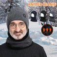 thumbnail image 4 of Wbxfbo Winter Warm Woolen Hat Mens One-piece Ear Protection, Thickened Knitted Ha, 4 of 8