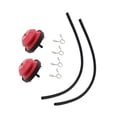 thumbnail image 4 of Kit de 2 piezas de bomba de cebado para cortacésped, accesorios de fácil instalación, repuesto negro y rojo para Hmsk105 570682 570682A, 4 of 8