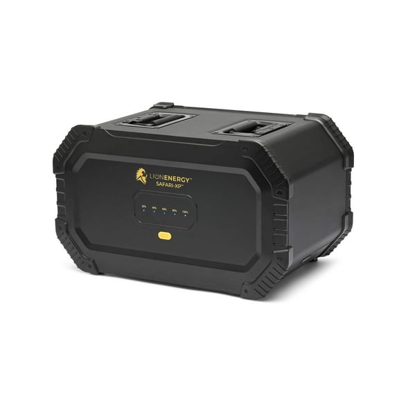 Open Box Lion Energy Expansion XP, Portable Power Station, 4300 Wh Capacity