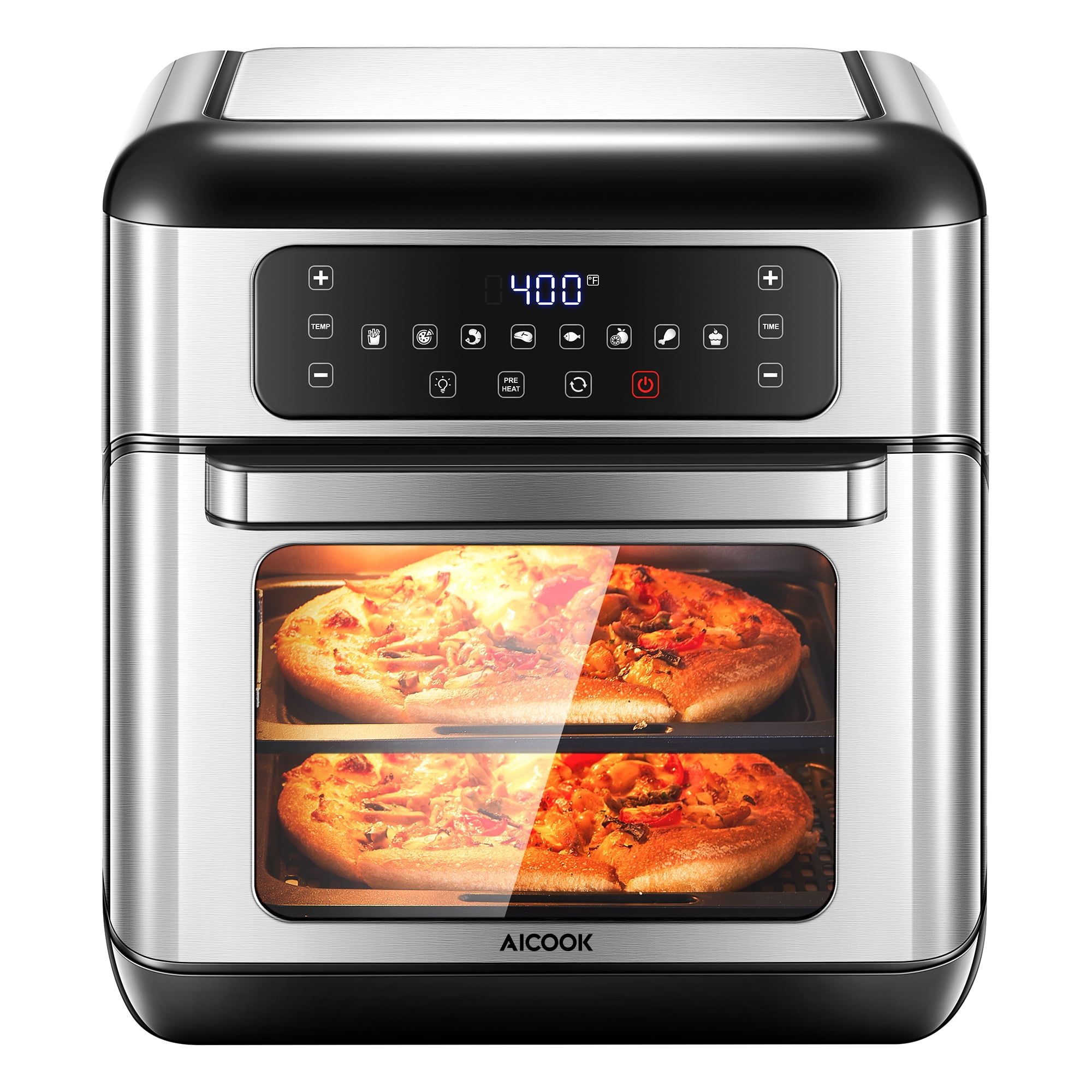 11QT Air Fryer Oven, Toaster Oven with Crisp Taste Technology
