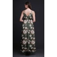 thumbnail image 2 of Bimba Robe Longue à Imprimé Floral pour Femmes Bretelles Spaghetti Col en V Maxi Tenue de Plage-TG, 2 of 4