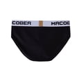 thumbnail image 3 of TANBOM Men's Nylon Triangle Underwear Breathable Tagless Design Comfortable Black XL, 3 of 6