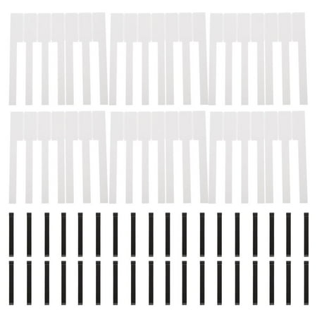 

88Pcs Practical Piano Keytops Piano Replacing Keys Piano Supplies for Musician