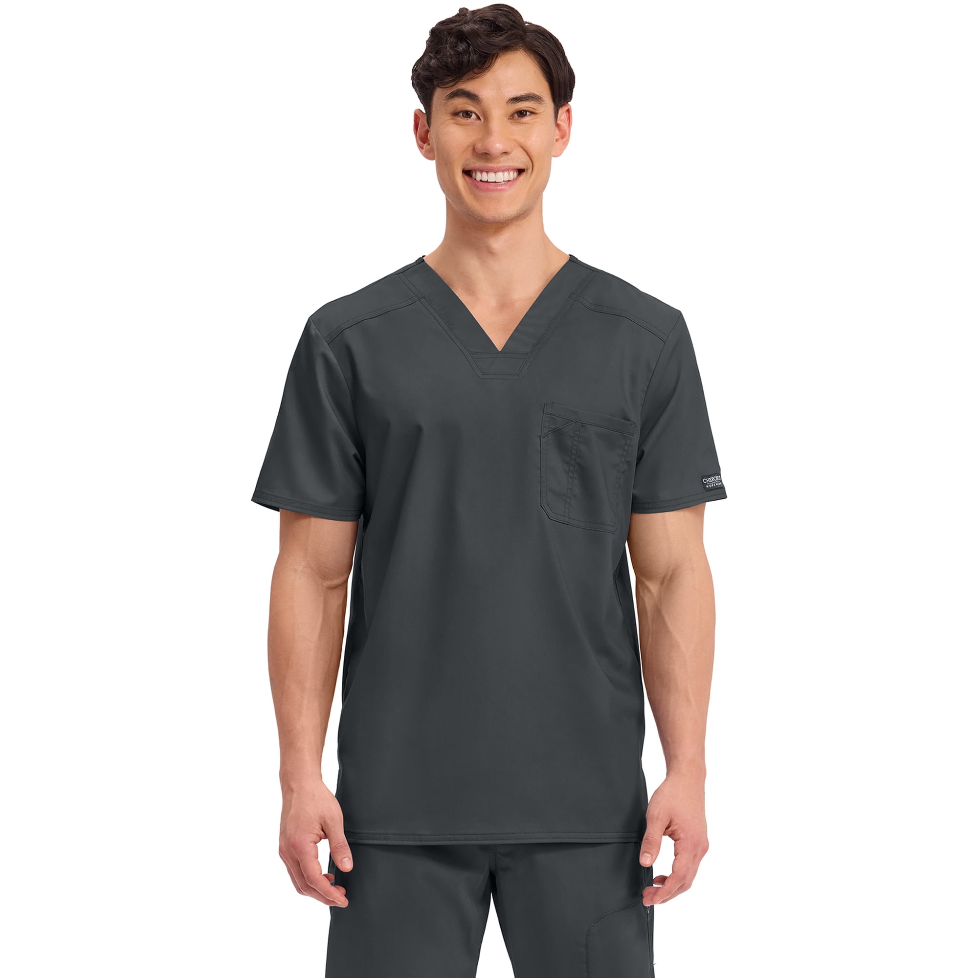 Cherokee Workwear Revolution Men Scrubs Top V-Neck WW690