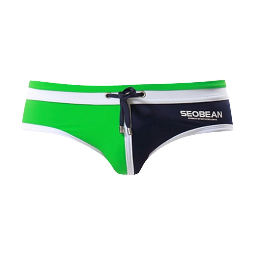 〖Hellobye〗Quick Dry Swimming Shorts for Men Swimwear Man Swimsuit Swim