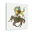 thumbnail image 2 of Rodeo Folk Art Scene - Canvas, 2 of 10
