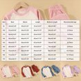 thumbnail image 3 of HFHAPW 2 Piece Boys Girls Pajamas Kids Long Sleeve Top and Pants Pajamas Pjs Fall Winter Sleepwear Set for Toddler Little Boys Girls, 3 of 9