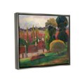 thumbnail image 3 of Stupell A Farm In Brittany Gauguin Classic Landscape Painting Gray Floater Framed Art Print Wall Art, 3 of 6