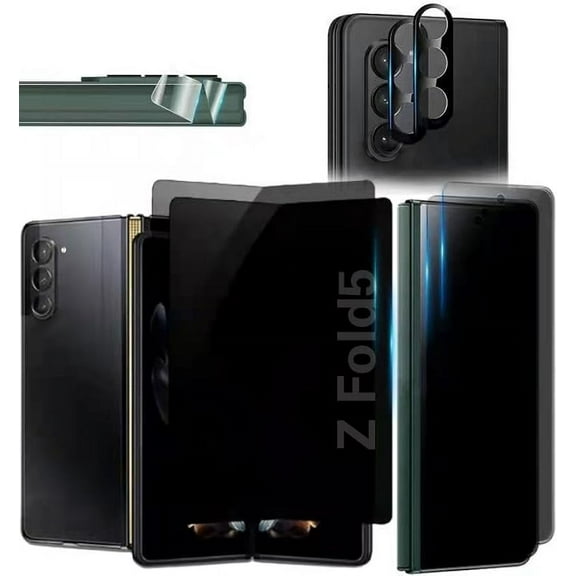 2X For Tempered Glass Front Screen Protector Compatible with Samsung Galaxy Z Fold 5