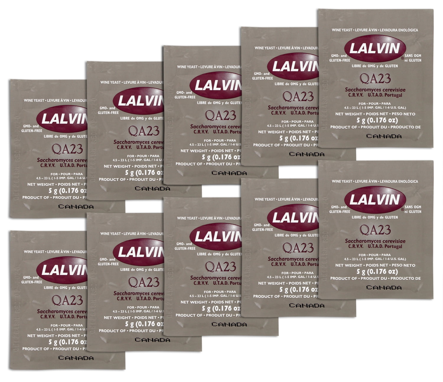 Lalvin QA23 Wine Yeast 5g