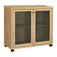 thumbnail image 6 of Mchale Accent Cabinet with Two Mesh Doors Golden Oak, 6 of 6