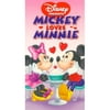 mickey loves minnie [vhs]