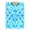 Gold, variant on Intersecting Grids Bright Colors 12.5x9in Clipboard, Durable Acrylic with Metal Clip and Wall Hook for Office or Classroom