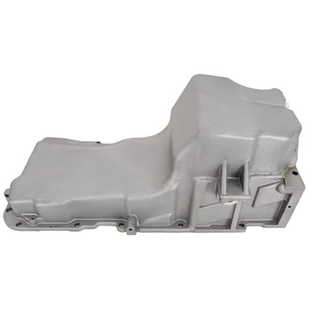 New Aluminum Oil Pan Compatible With Chevrolet GMC Suburban 1500 LS 8 Cyl 5.3L Sierra 3500 SLT 8 Cyl 6.0L Sierra 3500 Base 8 Cyl 6.0L 1999-2006 By 12560393 12565683 12573695