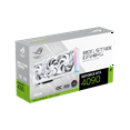 thumbnail image 4 of ASUS ROG Strix GeForce RTX 4090 White OC Edition Gaming Graphics Card (PCIe 4.0, 24GB GDDR6X, HDMI 2.1a, DisplayPort 1.4a) ROG-STRIX-RTX4090-O24G-WHITE, 4 of 5