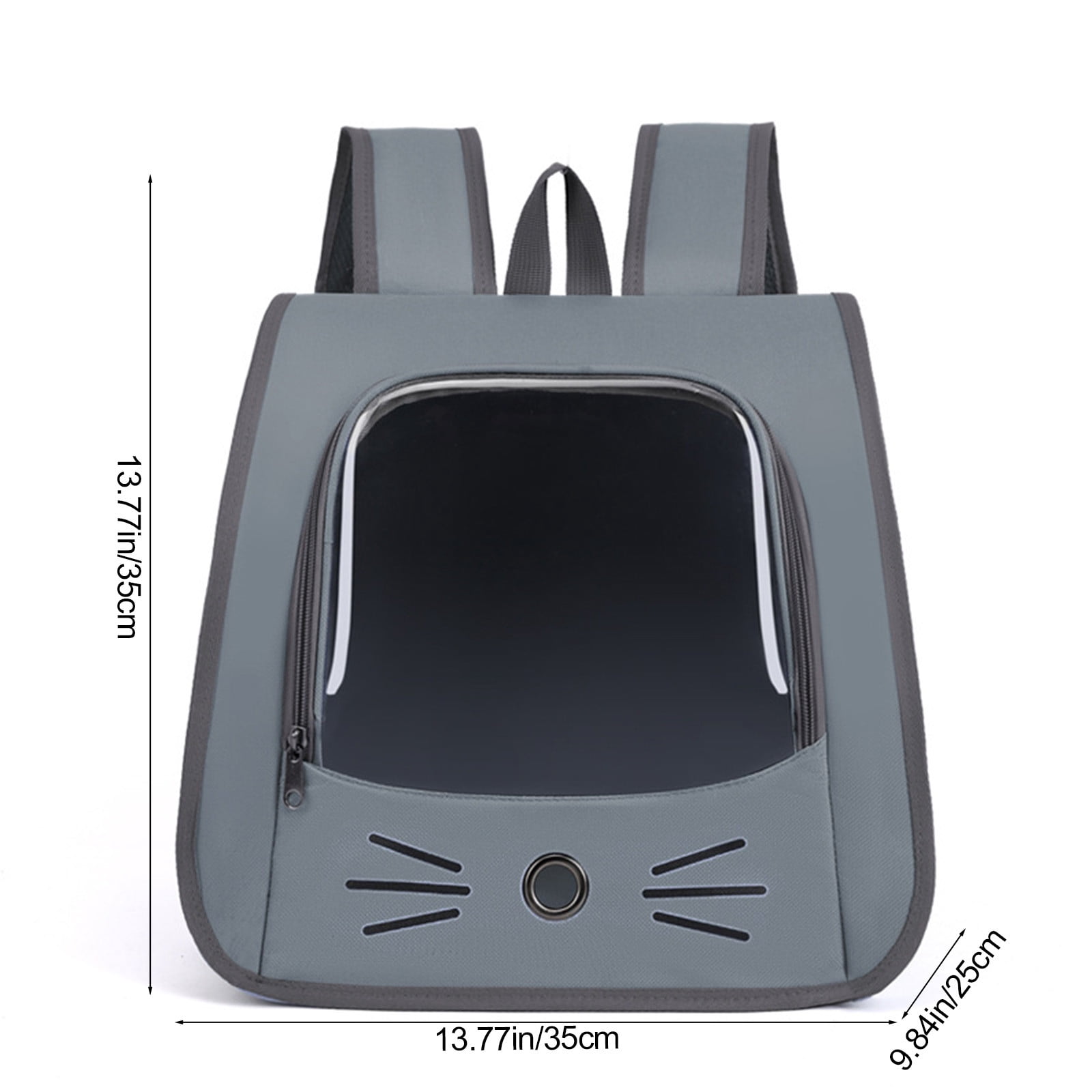 Handheld Backpack 2 In 1 Cats Carrier Foldable Pet Backpack for Small Dogs Cats Pet Sling Carrier Suitable for Outdoor Hiking Vet Visits Travel