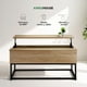 thumbnail image 3 of Mesa De Centro Elevable Montan Almacenamiento Interno Madera, 3 of 8