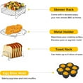 thumbnail image 5 of Air Fryer Accessories - 7 Inch Set of 10 Pcs Compatible for 3.2 - 6.8QT Accessories for Air Fryer with Cake Pan, Pizza Pan, Air Fryer Liner (Set of 10), 5 of 7