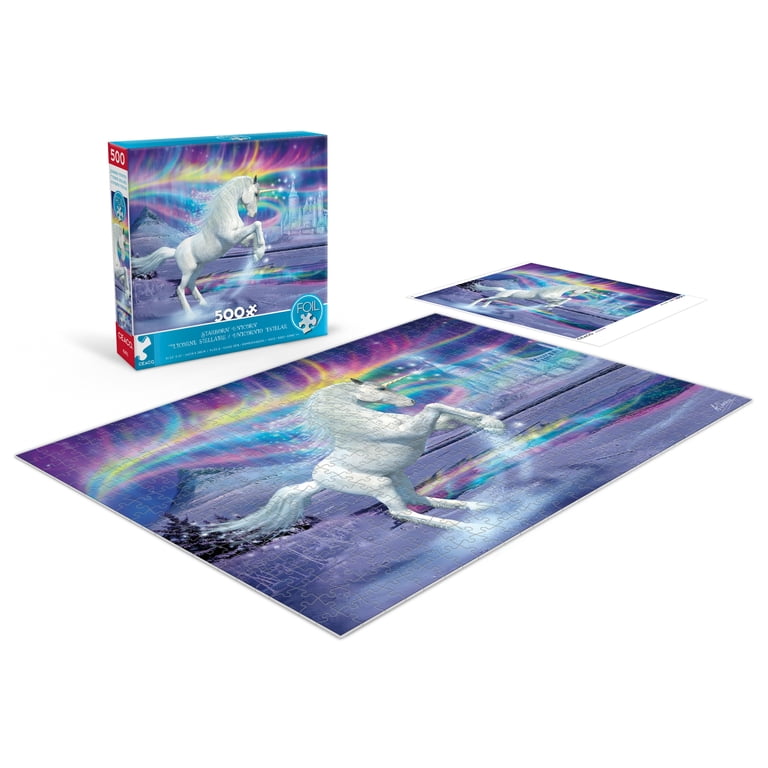 Ceaco Anthony Christow Starborn Unicorn 500-PC Interlocking Jigsaw