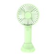 thumbnail image 1 of Ventilador de de mano, aire acondicionado, ventilador de refrigeración por aire, miniventilador para actividades al aire libre, dormitorio Verde, 1 of 9