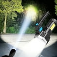 thumbnail image 2 of Rechargeable Flashlights High Lumens, 990000LM Powerful Tactical Flashlights, 5 Modes LED Flashlight Adjustable, Brightest Flashlight Waterproof, Handheld Flash Light for Emergencies, Camping, Hiking, 2 of 9