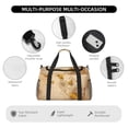 thumbnail image 4 of Balery Bolsa de Gimnasio para Mujeres, Bolsa de Viaje con Bolsillo Húmedo, Bolsa de Fin de Semana para Mujeres, Bolsa de Viaje Resistente al Agua, 4 of 7