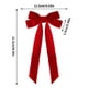 thumbnail image 3 of Gran moño de terciopelo rojo de Navidad, decoración del hogar, ropa y accesorios, 3 of 6