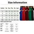 thumbnail image 5 of TQWQT Jumpsuits for Women Dressy Elegant V Neck Short Sleeve Cold Shoulder Wide Leg Belt Jumpsuits Black M, 5 of 6
