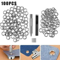 FurNest Eyelet Tool Set, Grommet Kit 100 Eyelets for Diy Parts