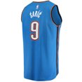 thumbnail image 3 of Youth Fanatics Dario Saric Blue Oklahoma City Thunder Fast Break Player Jersey - Icon Edition, 3 of 3