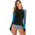 thumbnail image 2 of iMounTEK Two Piece Long Sleeve Swimsuits Sun Protection Swim Shirt and Bottom Sexy Bikini Set, XL, 2 of 6