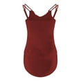 thumbnail image 5 of HAPIMO Women's Tankini Bathing Suit Hawaiian Beachwear 2 Piece Swimsuit Tank Top with Bottom Modest Summer Casual Vacation Swim Wine XXL, 5 of 7