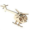 thumbnail image 4 of Domqga Solar Energy Toy, DIY Model,Wooden Solar Energy Aircraft Educational Toy Crafts DIY Model Wonderful Kid Gift, 4 of 8