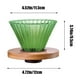 thumbnail image 3 of Xihbxyly Ventas Compras En Línea Taza In Filtro Cafes In Vidrio In Color Cafes, Taza Portátil In Filtro Cafes In Mano, Filtro Reutilizable Por Goteo, Base En Madera Extraíble, 3 of 6