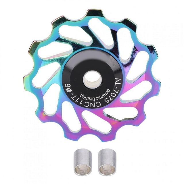Colorful Bicycle Rear Derailleur Pulley, Rear Derailleur Pulley, Cycling For Bicycle Colorful-11T