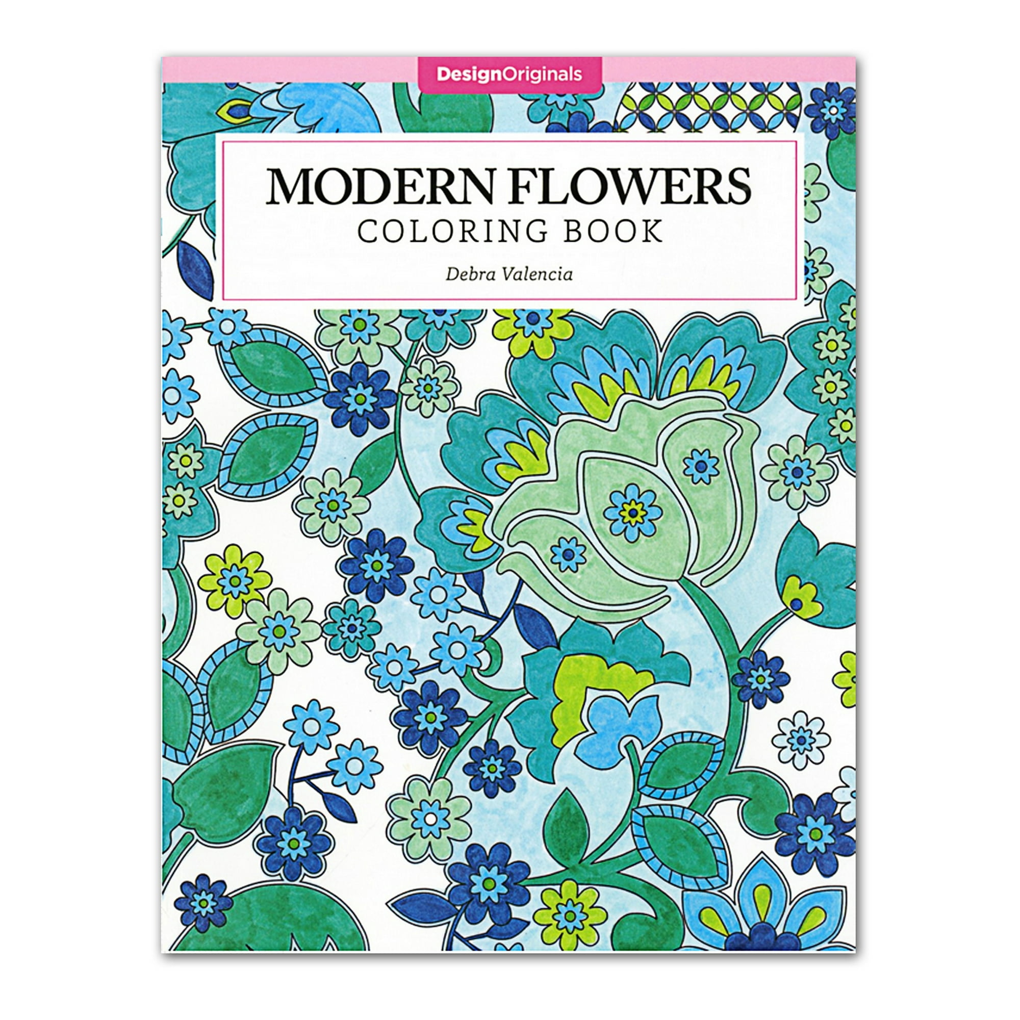 Modern Flowers Coloring Book   Walmart Canada