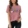 thumbnail image 2 of YI XIANG RAN School Nurse Shirt Women Nursing Student T-Shirt Nurse Gift Casual Short Sleeve Inspirational Tee Tops, 2 of 6